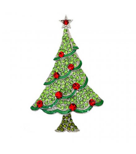 XSB195 - Christmas Festive Saree Brooch